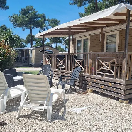 Mobil Home 6 personnes Camping 5 étoiles Vendays-Montalivet Exterior foto